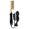 DREAMFIX - Electric Hair Comb for Afro Hair Curved /  Elektrischer Haarglättungs-Kamm Gebogen