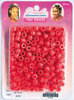 Dreamfix - Haarperlen / Hair Beads  ca. 200 Stück Rot / Perlen ohne Clips