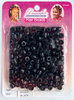 Dreamfix - Haarperlen / Hair Beads  ca. 200 Stück Schwarz / Perlen ohne Clips